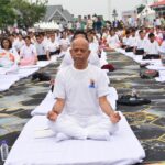 अंतरराष्ट्रीय योग दिवस के अवसर पर हिमाचल राज्यस्तरीय कार्यक्रम रिज पर आयोजित