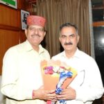 कैप्टन रणजीत सिंह राणा ने मुख्यमंत्री से भेंट की