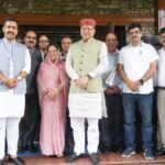 विक्रमादित्य सिंह ने उत्तराखंड के मुख्यमंत्री पुष्कर सिंह धामी से की भेंट