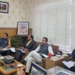 लोक निर्माण मंत्री ने की विभागीय समीक्षा बैठक की अध्यक्षता