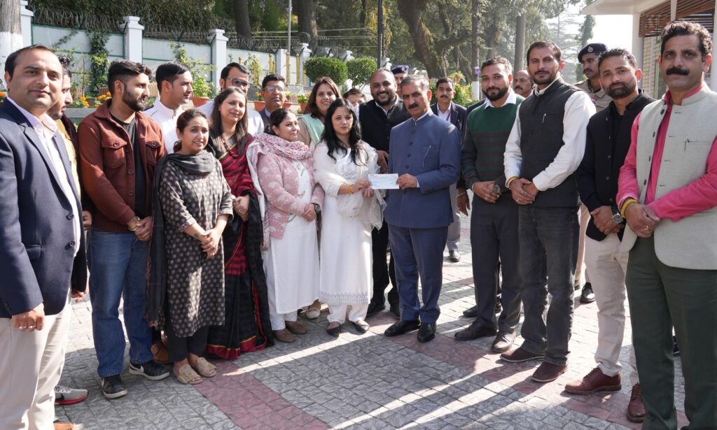 वोकेशनल स्टेट कोऑर्डिनेटर के प्रतिनिधिमंडल ने की सीएम सुक्खू से शिष्टाचार भेंट 
