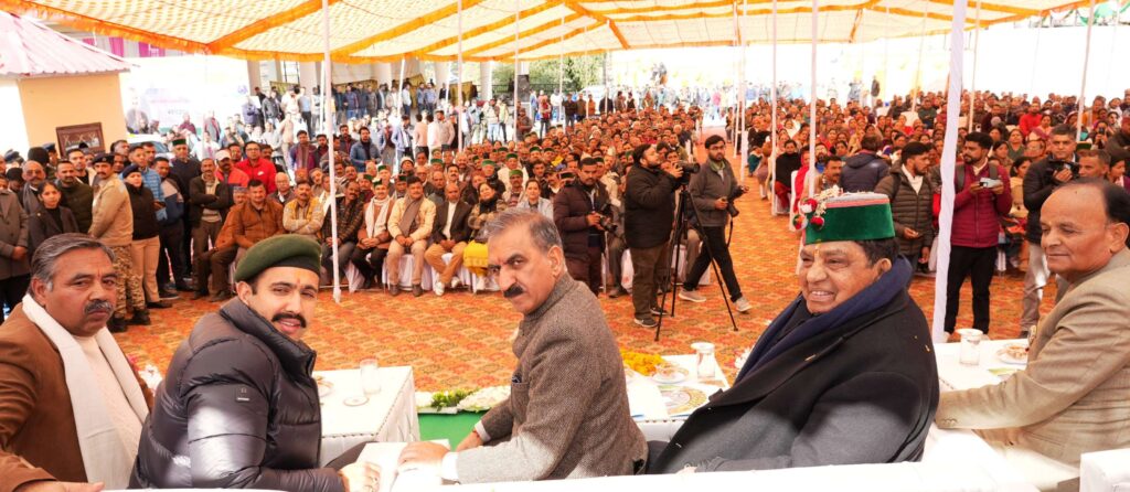 आगामी तीन वर्षों में शिक्षा व स्वास्थ्य का मजबूत आधारभूत ढांचा तैयार करेंगेः सीएम सुक्खू