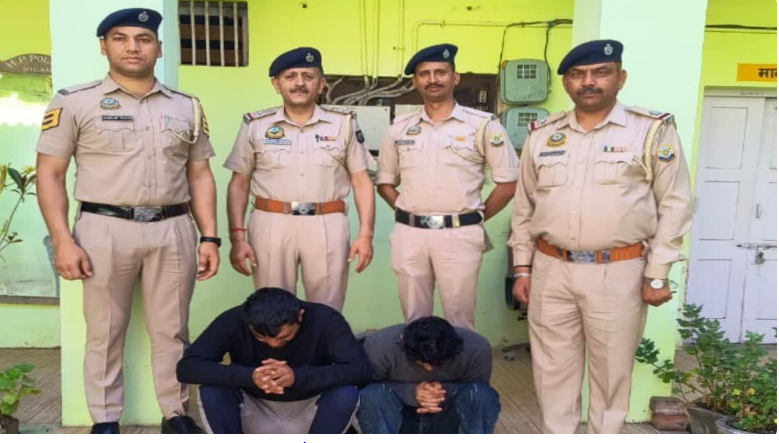 चिट्टा तस्करी करते हरियाणा के एक कांस्टेबल समेत दो गिरफ्तार