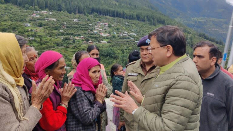 उत्तरकाशी के धराली आपदा प्रभावितों को पांच लाख देगी सरकार