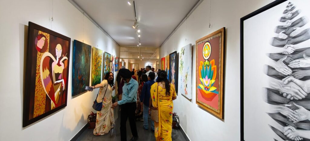 गांधी दर्शन में नव वर्ष कला उत्सव 2026 का भव्य आयोजन