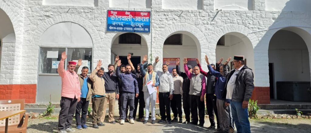 700 बीघा जमीन पर रुद्रसेना का प्रदर्शन